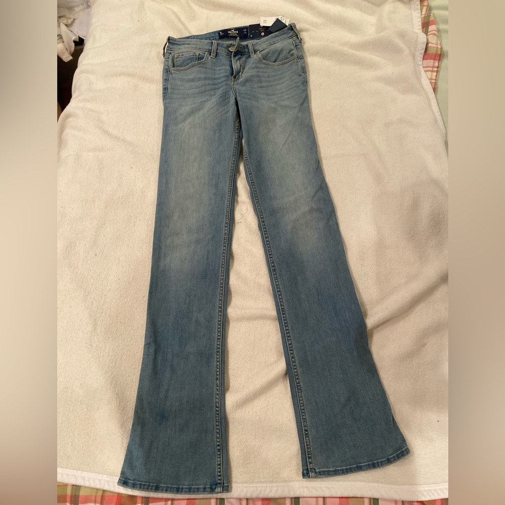 Womans holister bootcut low rise jeans